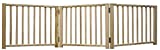 Four Paws Expandable Dog Gate, Wood Gate for Dogs, 3-Panel 24-68 W x 17" H"
