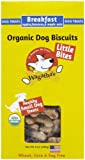 Wagatha's Organic Dog Biscuits 8oz Little Bites Breakfast Biscuit