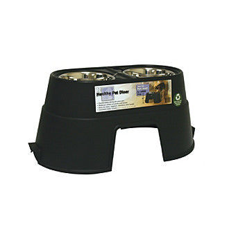 OurPets Comfort Feeder 12in (Black) Pet Feeder - Perfect for Dogs and Cats