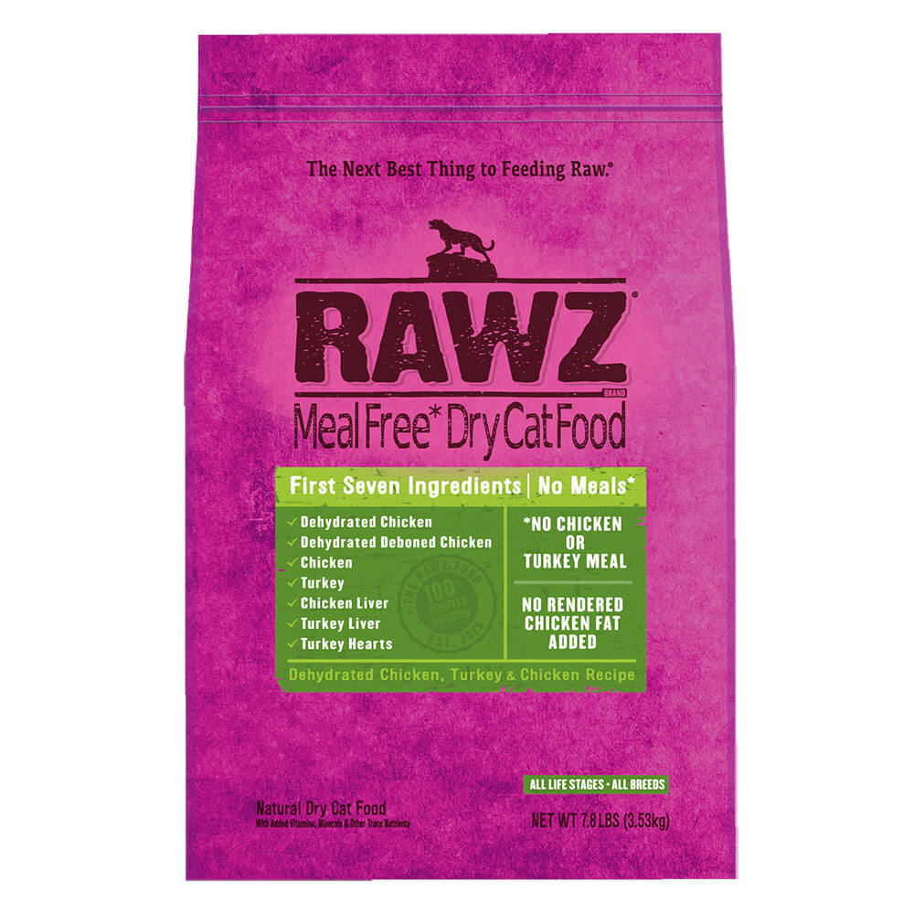 Rawz Chicken and Turkey Cat Food 7.8lb