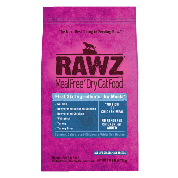 Rawz Cat Food Salmon and Chicken 1.75lbs