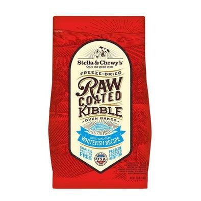 Stella & Chewy's Raw Coated Kibble Grain-Free Wild-Caught Whitefish Recipe Dog Food, 3.5 Lb