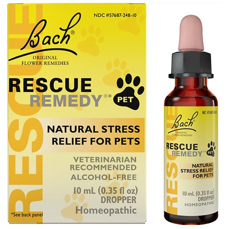 Bach Rescue Remedy Pet Natural Anxiety & Stress Relief  10ml