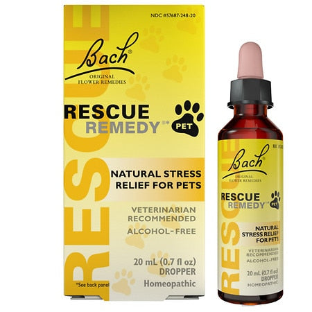 Bach Rescue Remedy Pet Natural Anxiety & Stress Relief  20ml
