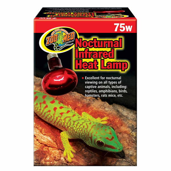 Zoo Med Nocturnal Infrared Heat Lamp  75 Watt