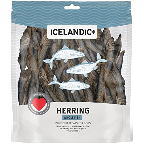 Icelandic+ Herring Whole Fish Dog Treat 9-oz