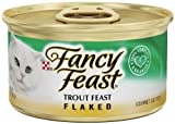 Fancy Feast Wet Cat Food  Flaked Trout Feast  3 oz. Can