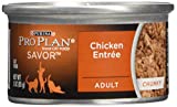 Purina Pro Plan Canned Adult Chicken Entree Food, 3 oz.