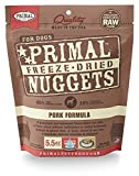Primal Pet Foods Nuggets Grain-Free Pork Formula Freeze Dried Dog Food, 5.5 oz