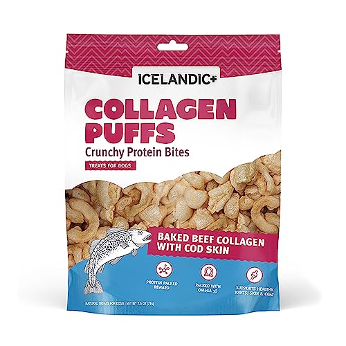 Icelandic+ Collagen Puffs: Baked Beef Collagen with Cod Skin 2.5oz