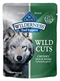 Blue Buffalo Wilderness Grain Free Wild Cuts Wet Dog Food Topper Chunky Duck Bites - 3oz