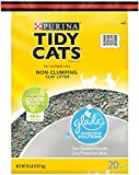 Purina Tidy Cats Non-Clumping Litter for Multiple Cats with Glade, 20 lb Bag