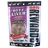 NW Naturals Raw Rewards Beef Liver Freeze Dried Dog Treats, 3 Oz