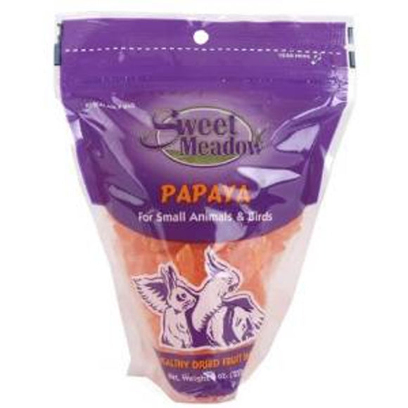 Sweet Meadow Dried Papaya Treat For Small Animals 9oz