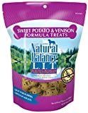 Natural Balance Sweet Potato and Venison Dog Treats, 14-Ounce Bag