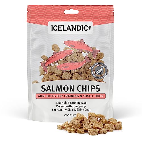 Icelandic+ Mini Fish Chips: Salmon 2.5oz