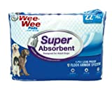 Four Paws Wee-Wee Super Absorbent Dog Training Pads  22 Count