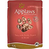 Applaws Cat Food Pouch Grain Free 2.47oz Tuna Prawn