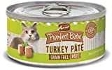 Merrick Turkey Flavor Pate Wet Cat Food for Adult  Grain-Free  5.5 oz. Can