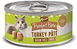 Merrick Turkey Flavor Pate Wet Cat Food for Adult  Grain-Free  5.5 oz. Cans (24 Count)