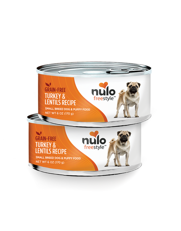 Nulo Freestyle wet Dog Food Grain Free 5.5oz Turkey and Lentil