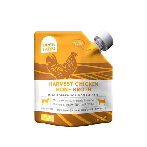 Open Farm Chicken Bone Broth 12oz