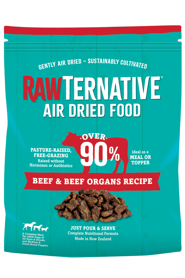 Rawternative Air Dried Dog Food Beef 5lb