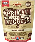 Primal Pet Foods Nuggets Grain-Free Venison Formula Freeze Dried Cat Food, 5.5 oz