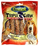 Cadet Gourmet Triple Chews Pork Hide Twists Chicken & Sweet Potato 6 Count