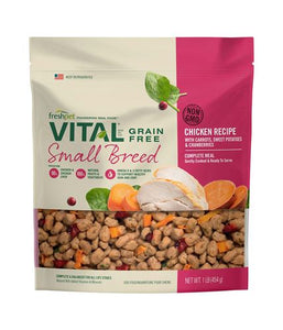 Freshpet Vital Small Breed Grain Free Complete Meals, 1 Lb