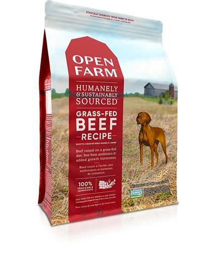 Open Farm Grass-fed Beef Grain-free Dry Dog Food 11 lb