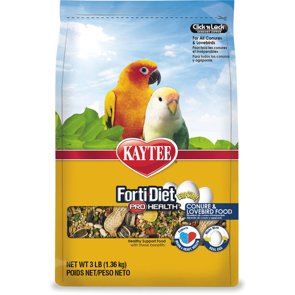 Kaytee Forti-Diet Pro Health Egg-Cite! Food Conure 3lb