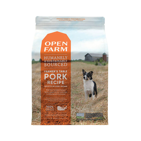 Open Farm Grain-Free Pork & Root Vegetable Recipe Dry Dog Food, 4lb. Bag