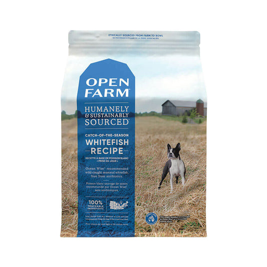 Open Farm Grain-Free Whitefish & Green Lentil Recipe Dry Dog Food, 22 Lb