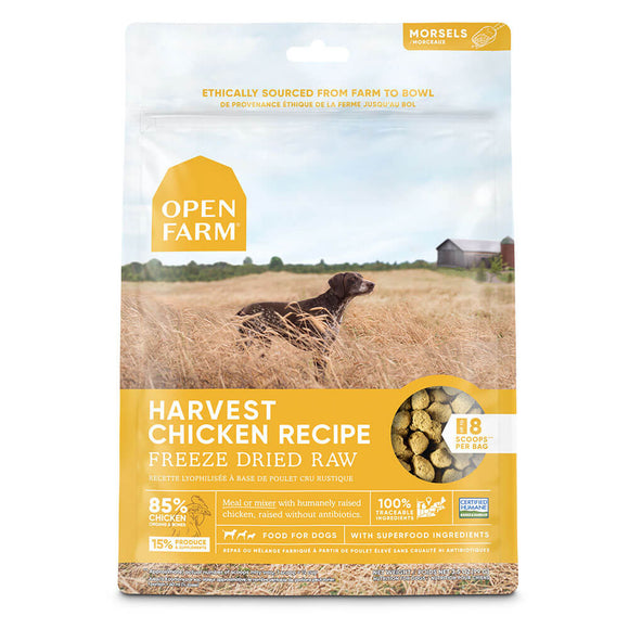 Open Farm Freeze Dried Raw Chicken Dog Food 3.5oz