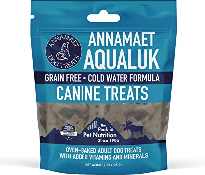 Annamaet Grain Free Aqualuk Cold Water Formula Dog Treats 7oz