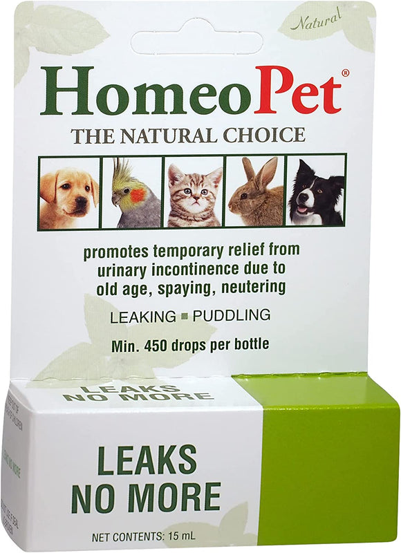 Homeopet Leaks No More 15ml