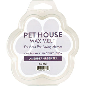 Pet House Wax Melt Lavender Green Tea