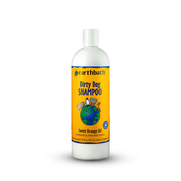 natural pet shampoo orange peel oil  16-oz bottle