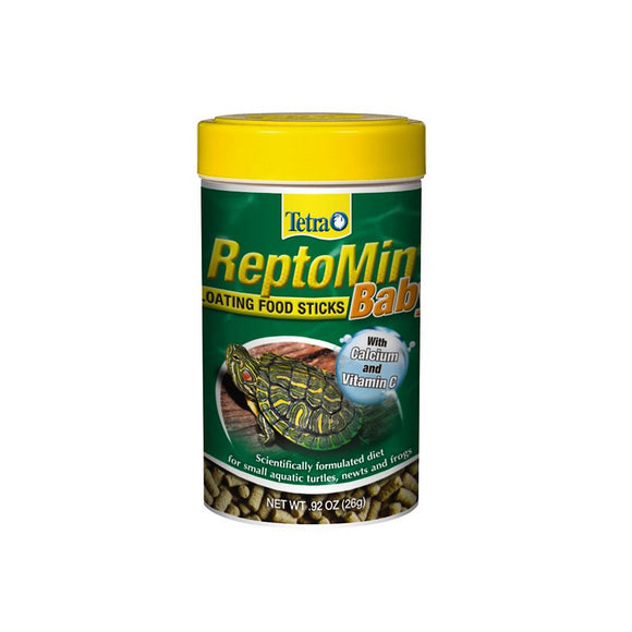 Tetra ReptoMin Multicolor Floating Baby Food Sticks for Turtles  Newts & Frogs