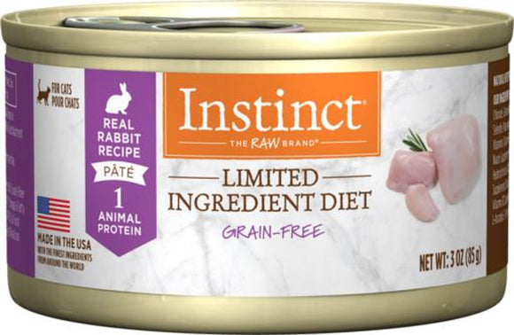 Instinct Limited Ingredient Diet Grain Free Recipe Natural Wet Canned Cat Food