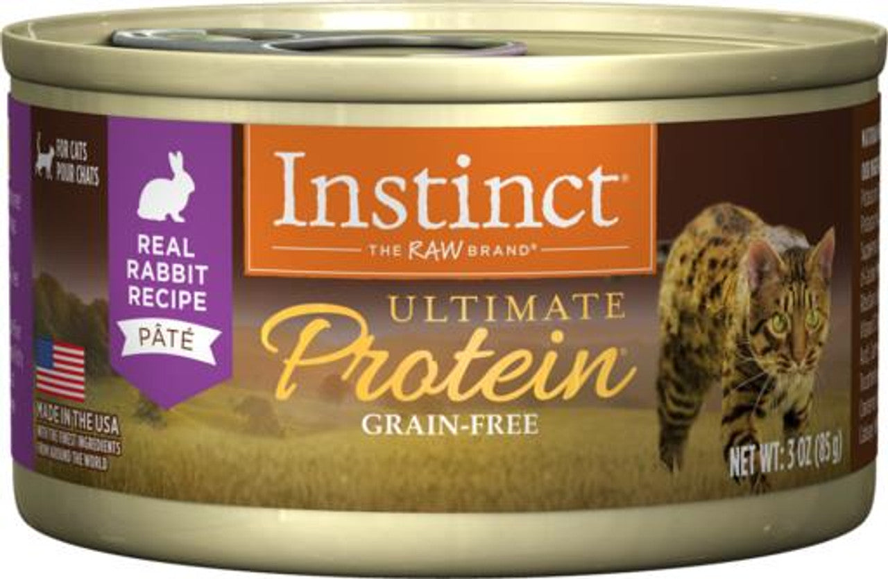 Nature's Variety Instinct Ultimate Protein Rabbit Recipe Cat Food 3oz