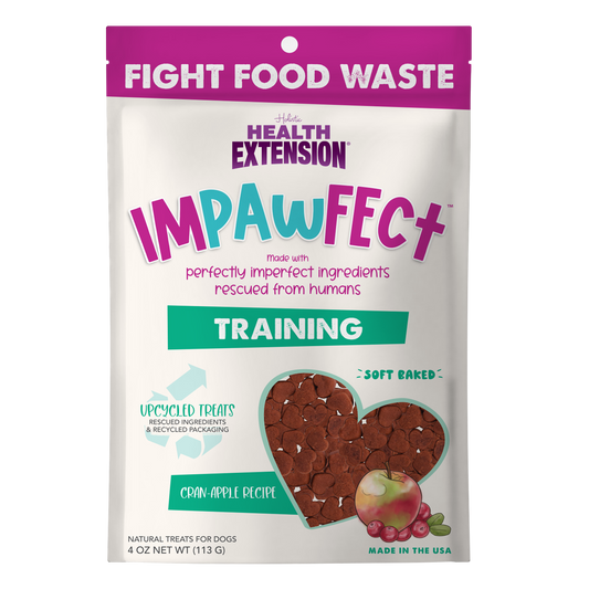 Health Extension Pet Care - Impawfect Cran-Apple Training Treats 4oz