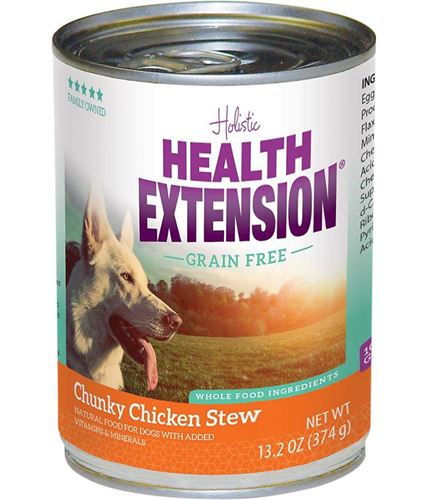 Health Extension Grain Free Chunky Chicken Stew Canned Wet Dog Food - 12 13.2...