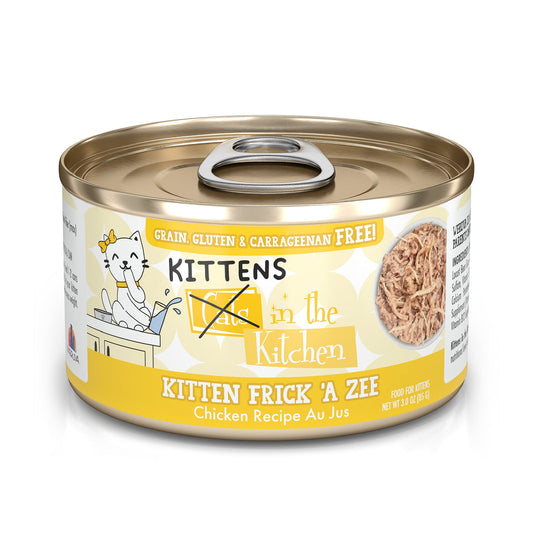 Weruva Cats in the Kitchen Kitten Canned Cat Food 3oz Frick a Zee Kitten