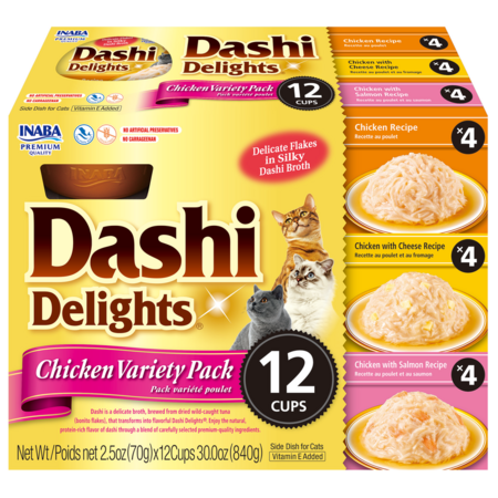 Dashi Delights Chicken Variety 2.5 oz 12pk