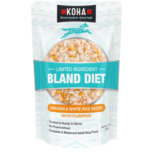 Koha Dog Wet Bland Diet Chicken Pouch 12.5 oz