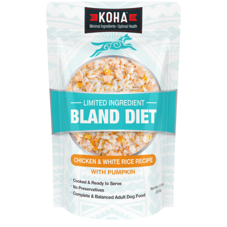 Koha Dog Wet Bland Diet Chicken Pouch 12.5 oz