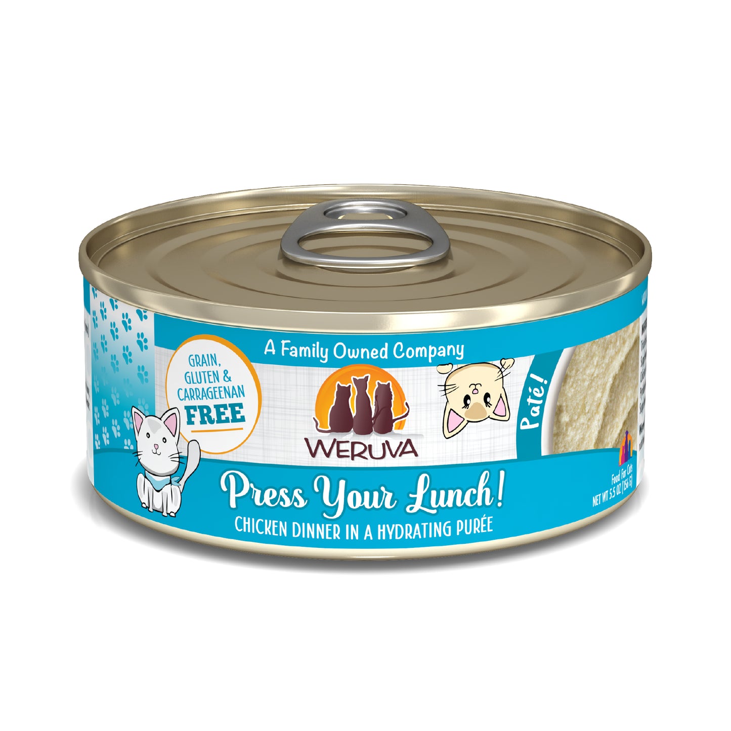 Weruva Pate 5.5oz Canned Cat food Press Your Lunch