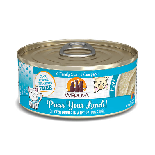 Weruva Pate 5.5oz Canned Cat food Press Your Lunch
